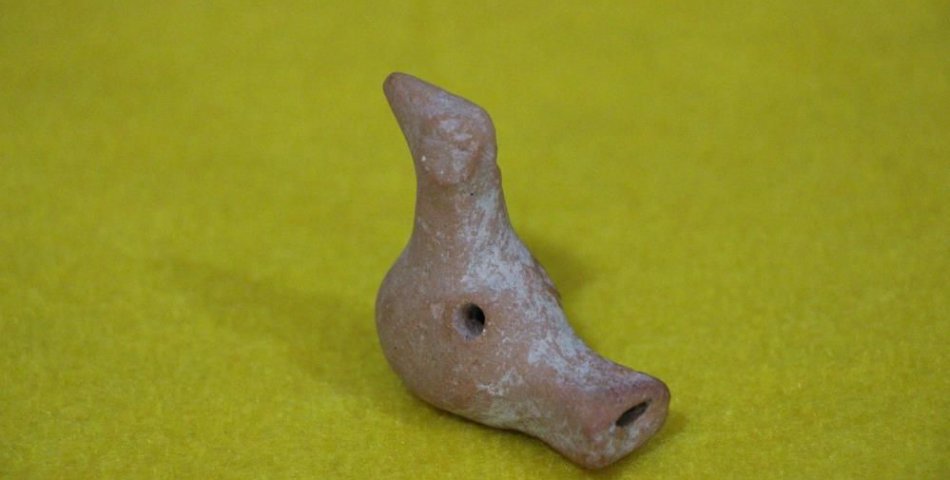 Kazılarda 2 bin yıllık 6. Mithradates Dönemi'ne ait “Düdük” bulundu