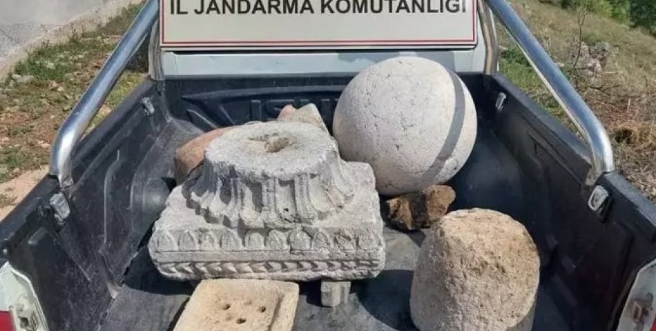 Bizans ve Roma dönemlerine ait tarihi eser ele geçirildi