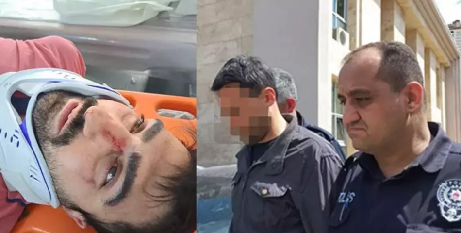 Engelli komşusunun burnunu kıran şüpheli savcılığın itirazı üzerine tutuklandı