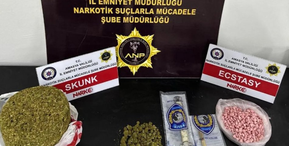 Amasya’da TIR'ı polisin üzerine süren sürücü, uyuşturucuyla yakalandı