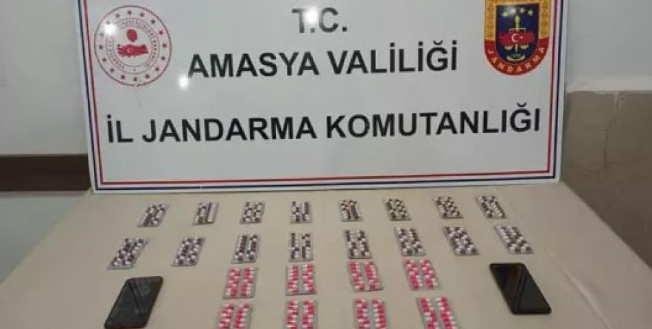 Amasya’da uyuşturucu operasyonuna 2 gözaltı