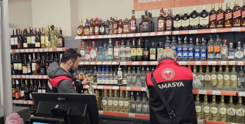 Tütün ürünleri ve alkollü içki satışı yapılan yerlere denetim