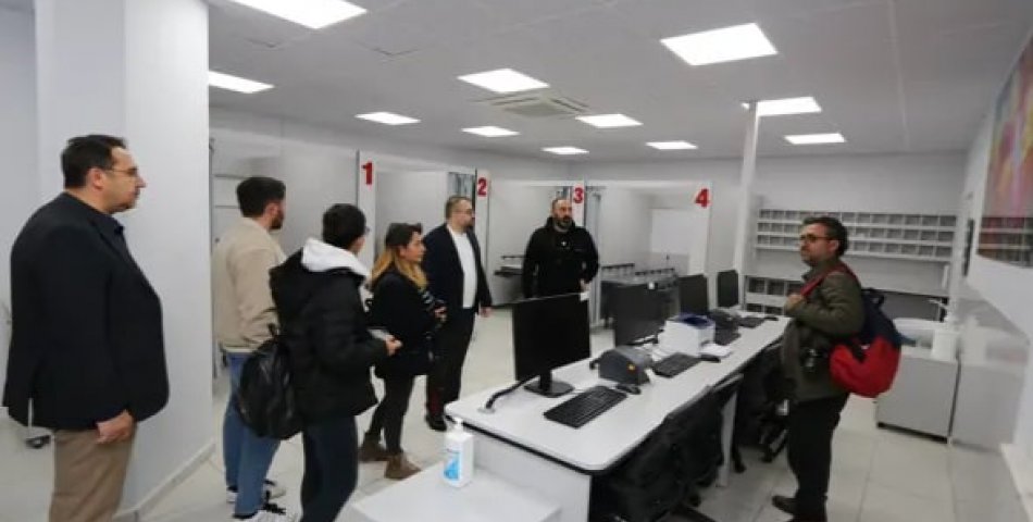 Hastanede yeşil alan düzenlemesi