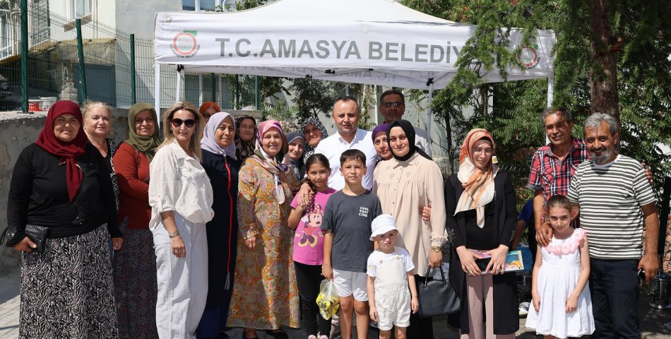 İhsaniye mahalle sakinleri ile bir araya geldi