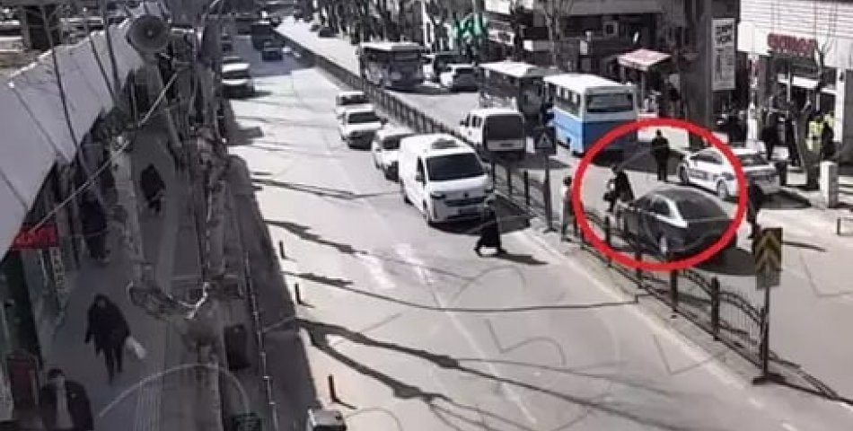 Amasya’da Yaya geçidinde otomobilin çarptığı kadın yaralandı