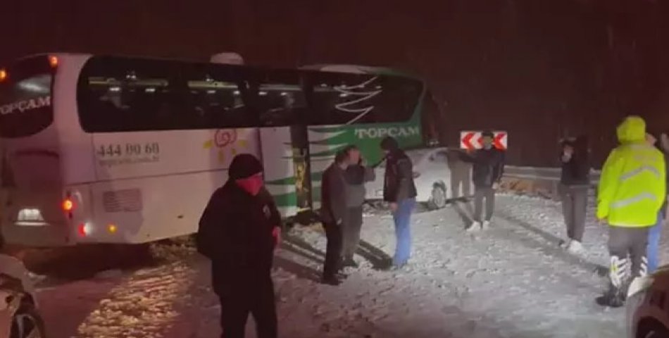 Amasya’da zincirleme kaza: 2 yaralı
